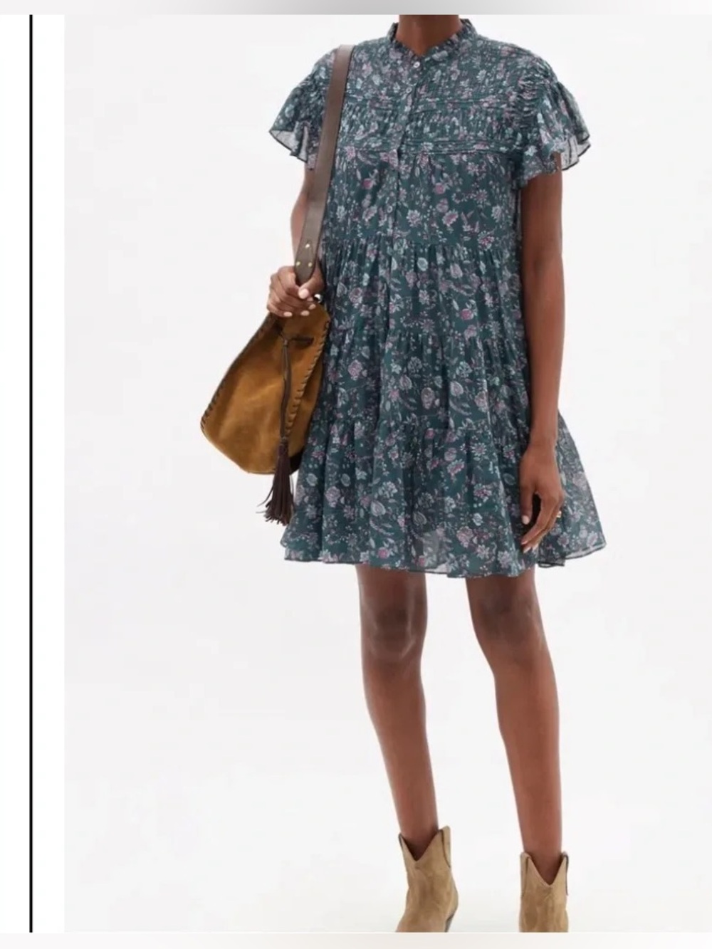 Isabel Marant Etoile “LaniKaye” floral mini dress in color